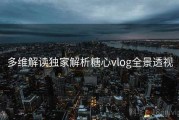 多维解读独家解析糖心vlog全景透视