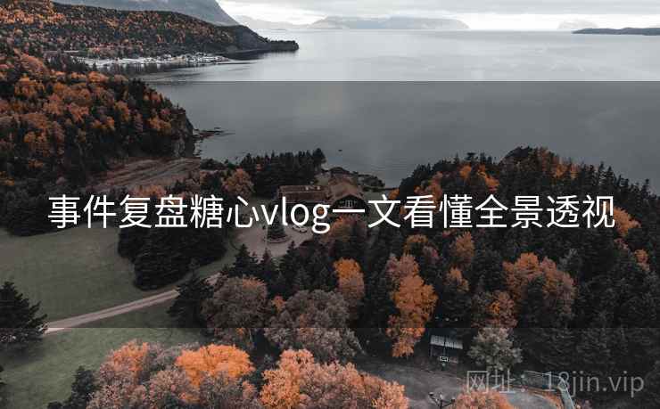 事件复盘糖心vlog一文看懂全景透视 事件复盘糖心vlog一文看懂全景透视