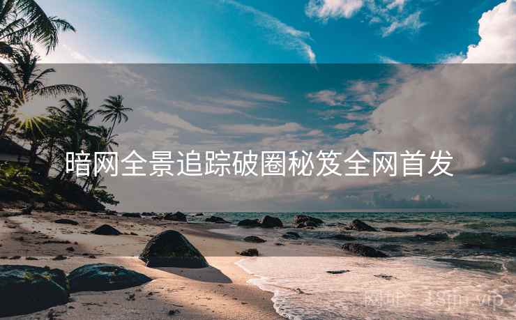 暗网全景追踪破圈秘笈全网首发 暗网全景追踪破圈秘笈全网首发
